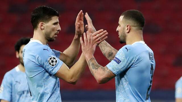 Manchester City boekte in Boedapest de negentiende zege op rij in alle competities.