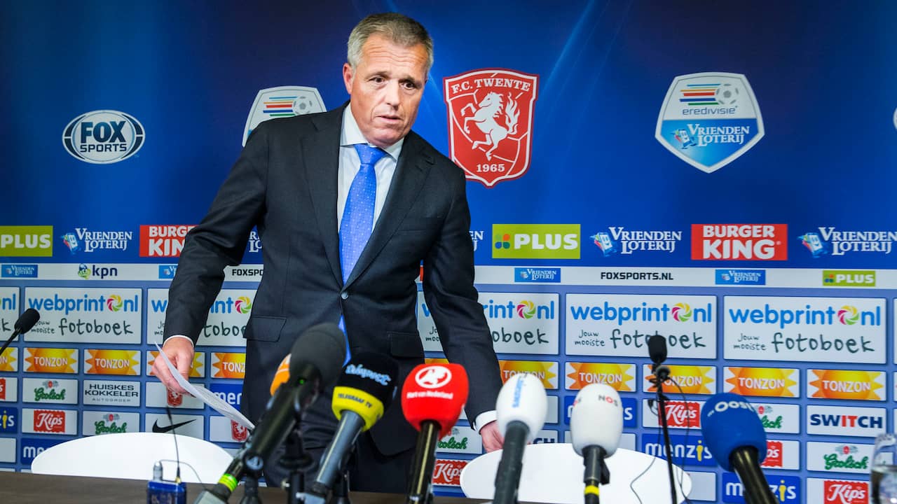 Interim-directeur Onno Jacobs reageerde namens FC Twente op de straf van de KNVB.