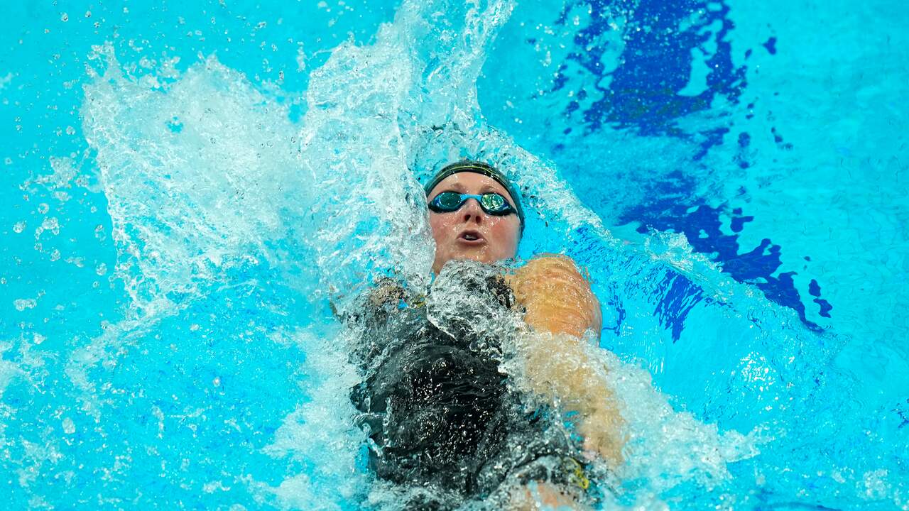 Rugslagspecialiste Kira Toussaint bereidt zich in Amerika voor op de Olympische Spelen van 2024.