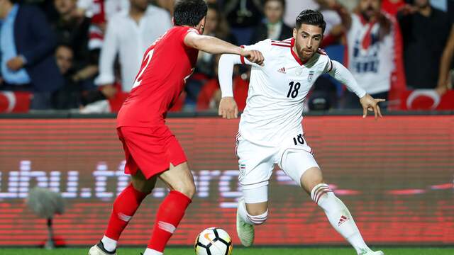 AZ'er Jahanbakhsh had een basisplaats bij Iran