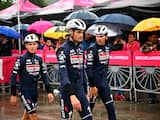 Bergrit in Giro d'Italia verder ingekort vanwege slechte weersomstandigheden