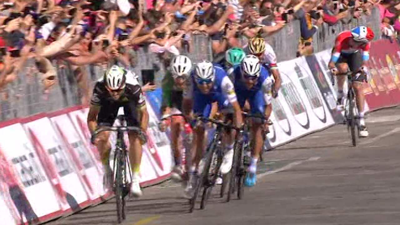 Ritzege Gaviria in Giro na spectaculaire finale