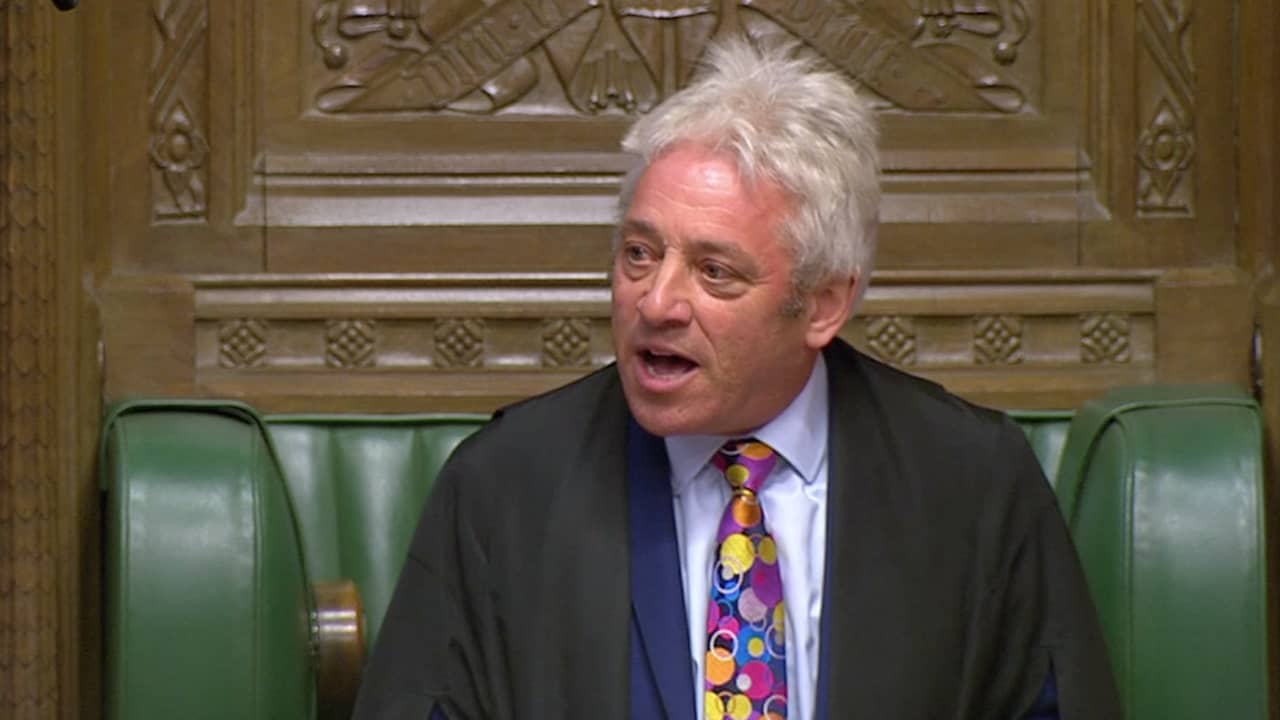 Gejoel in Brits Lagerhuis na aankondiging vertrek voorzitter