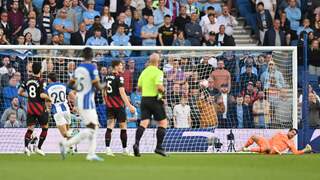 Julio Enciso schiet Brighton op prachtige wijze naast Manchester City