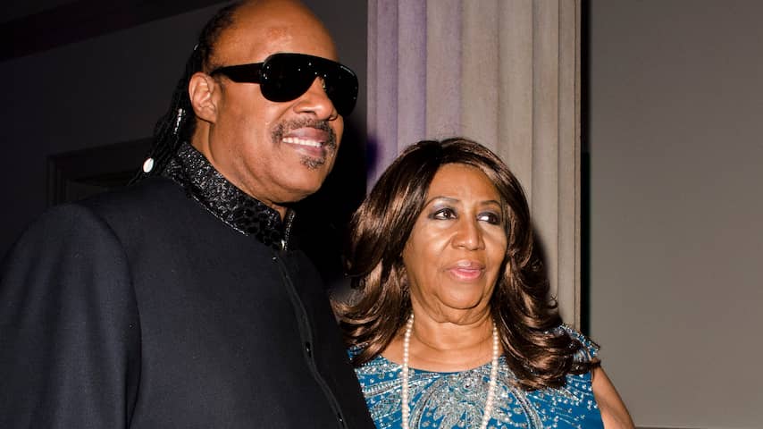 Aretha Franklin en Stevie Wonder