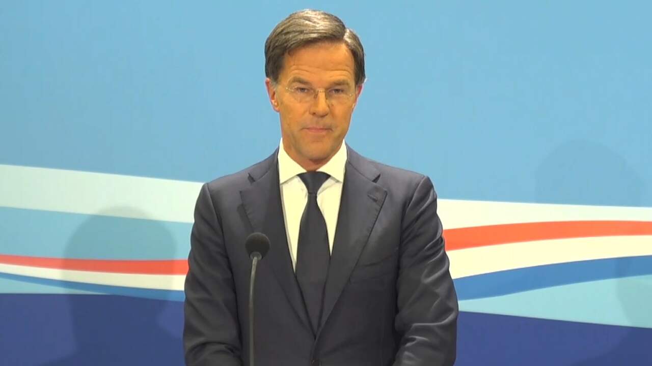 Beeld uit video: Rutte: 'Ga geen beelden bekladden, maar voer gesprek met elkaar'