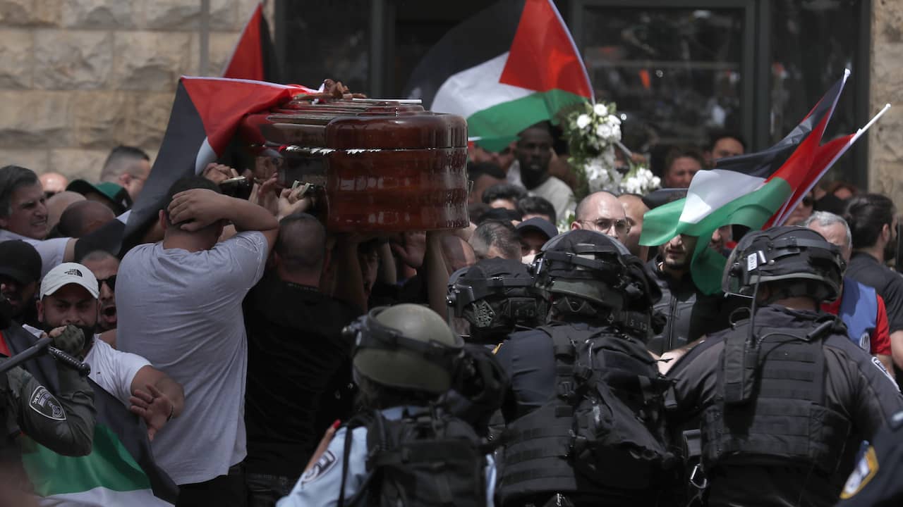 US and Europe condemn violence during journalist’s funeral procession in Jerusalem |  NOW