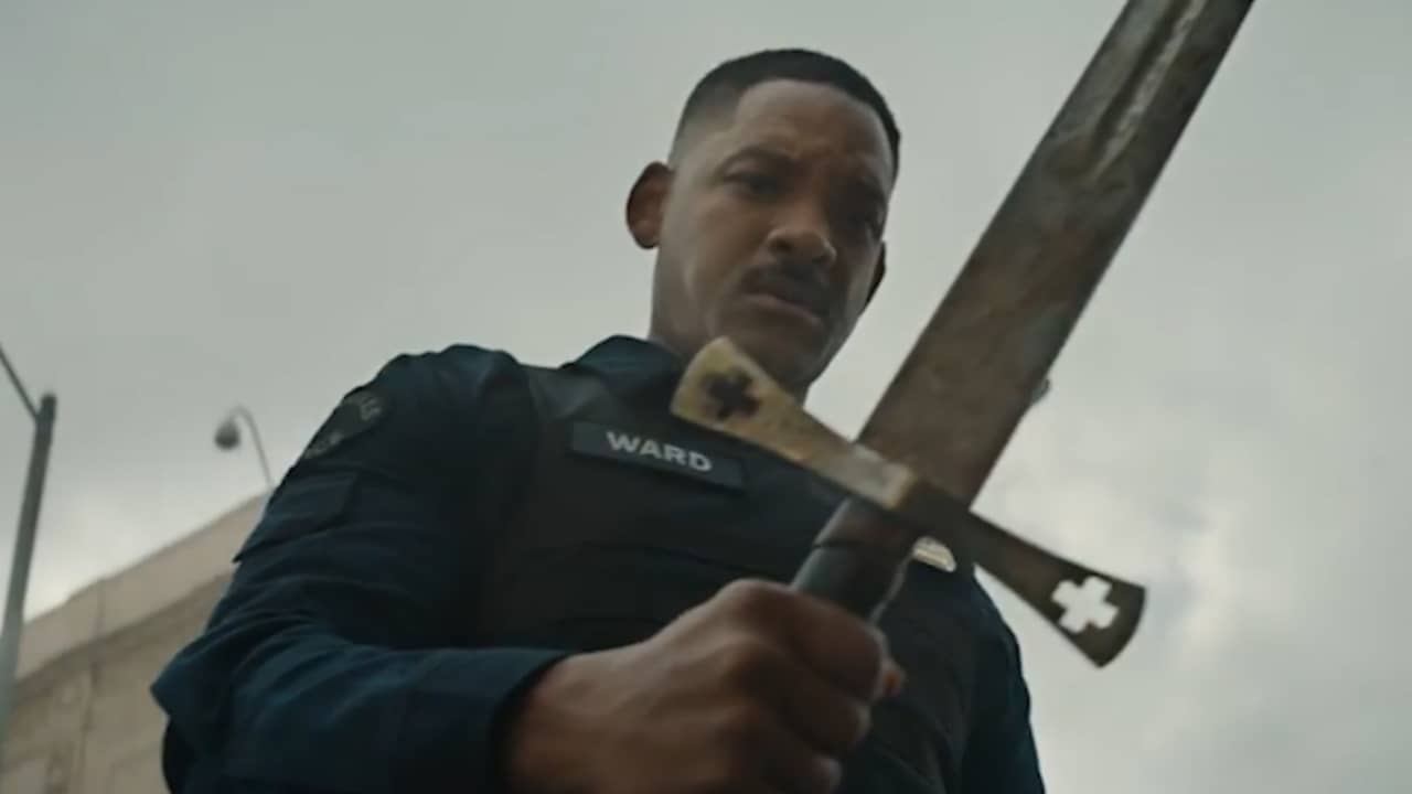 Politieagent Will Smith neemt het op tegen superkrachten in trailer Bright