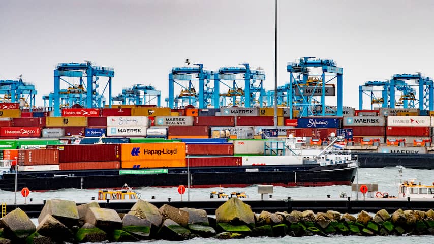 containerterminal haven rotterdam