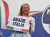 Radicaal-rechtse partij van Giorgia Meloni wint Italiaanse verkiezingen
