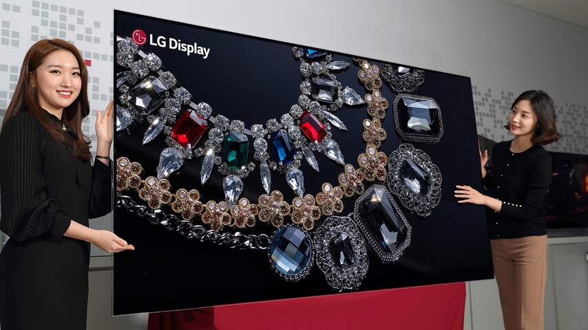 LG's 8K OLED-tv