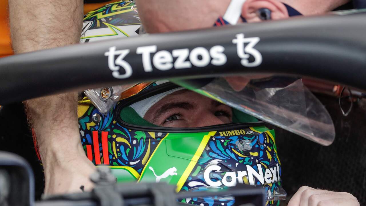 Beeld uit video: Verstappen: 'Wisten dat Hamilton snel zou zijn door nieuwe motor'