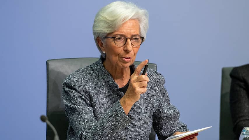 ECB-voorzitter Christine Lagarde
