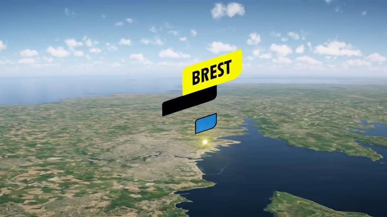 Beeld uit video: Dit zijn de etappes van de Tour de France in 2021