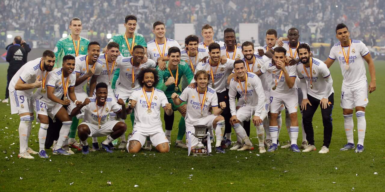 Real Madrid klopt Athletic en verovert voor twaalfde keer Spaanse supercup