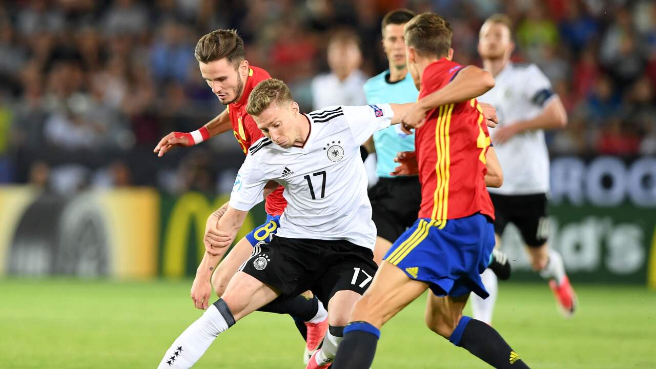 Duitsland nipt te sterk voor Spanje in finale EK onder-21 ...