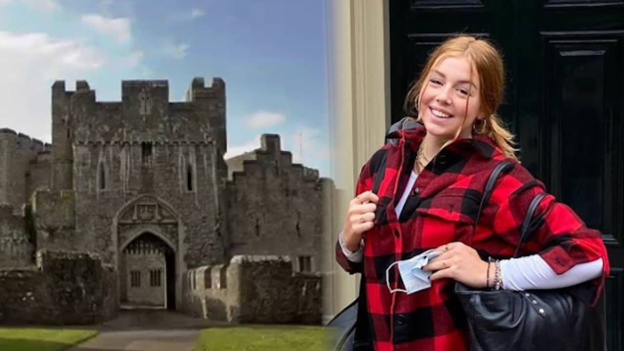 Beeld uit video: Alexia vertrokken naar Wales: 'Ze komt in een Harry Potter-kasteel terecht'