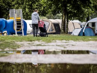 Campings hebben last van regen, meeste plekken wel begaanbaar voor gasten