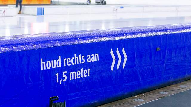 Er gelden dit seizoen strenge regels bij de wedstrijden in Thialf.