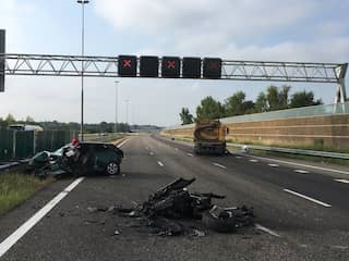 Spookrijder zorgt voor dodelijk ongeval op A16 bij Breda richting Antwerpen