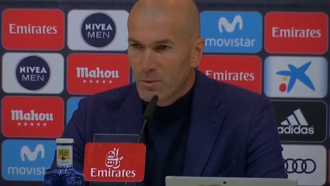Beeld uit video: Zidane legt uit waarom hij vertrekt bij Real Madrid