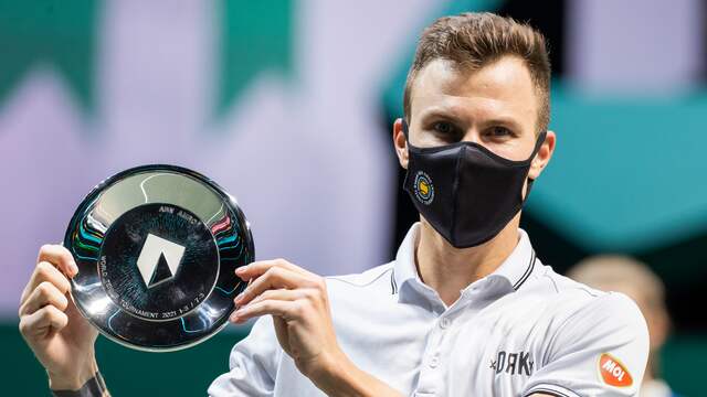 Márton Fucsovics haalde als qualifier de finale in Rotterdam.