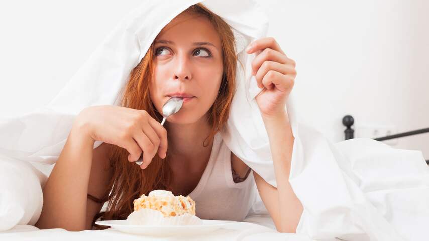 Eten in bed