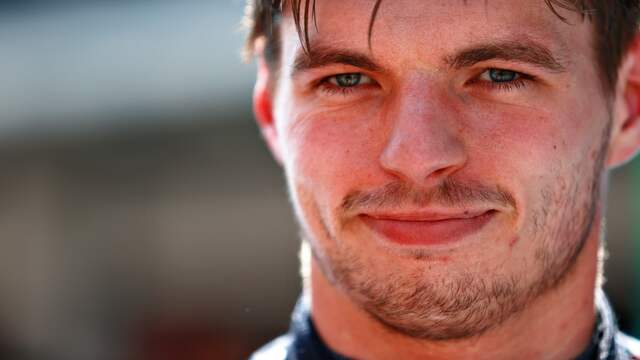 Tevredenheid bij Max Verstappen na de kwalificatie.