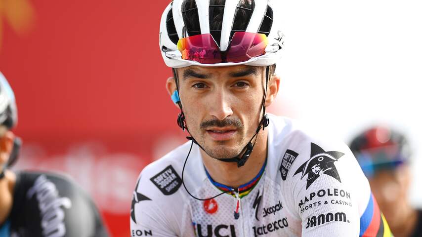Evenepoel ziet luxeknecht en wereldkampioen Alaphilippe uit Vuelta wegvallen