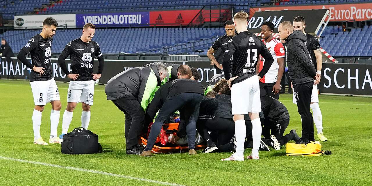 Einde seizoen voor Heracles Almelo-speler Azzaoui door zware knieblessure