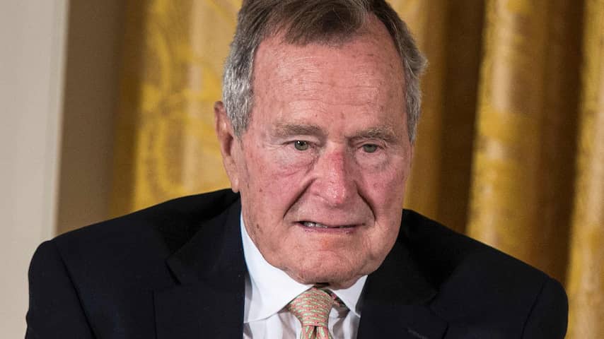 Amerikaanse oud-president George H.W. Bush (93) opnieuw in ziekenhuis
