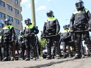 Tientallen arrestaties bij antilockdownprotest in Den Haag