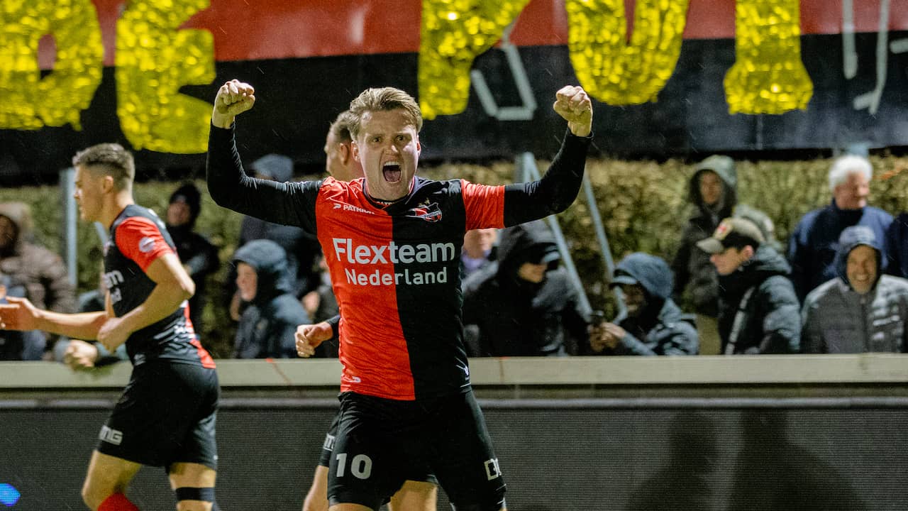 Amateurclub De Treffers stunt ook tegen Eredivisionist Cambuur KNVB-beker | Voetbal NU.nl