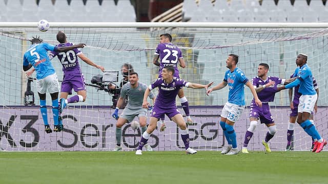 Napoli rekende na rust af met Fiorentina.