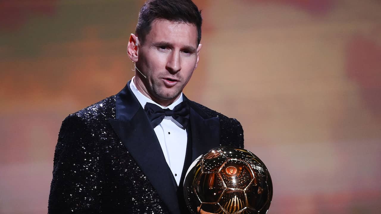 Lionel Messi won opnieuw de Ballon d'Or.