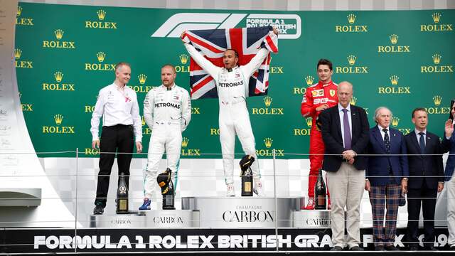 Uitslag GP Groot-Brittannië en WK-standen in de Formule 1