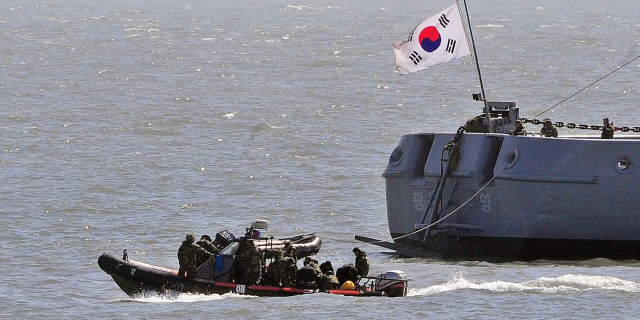 Confrontatie tussen Noord- en Zuid-Korea bij zeegrens