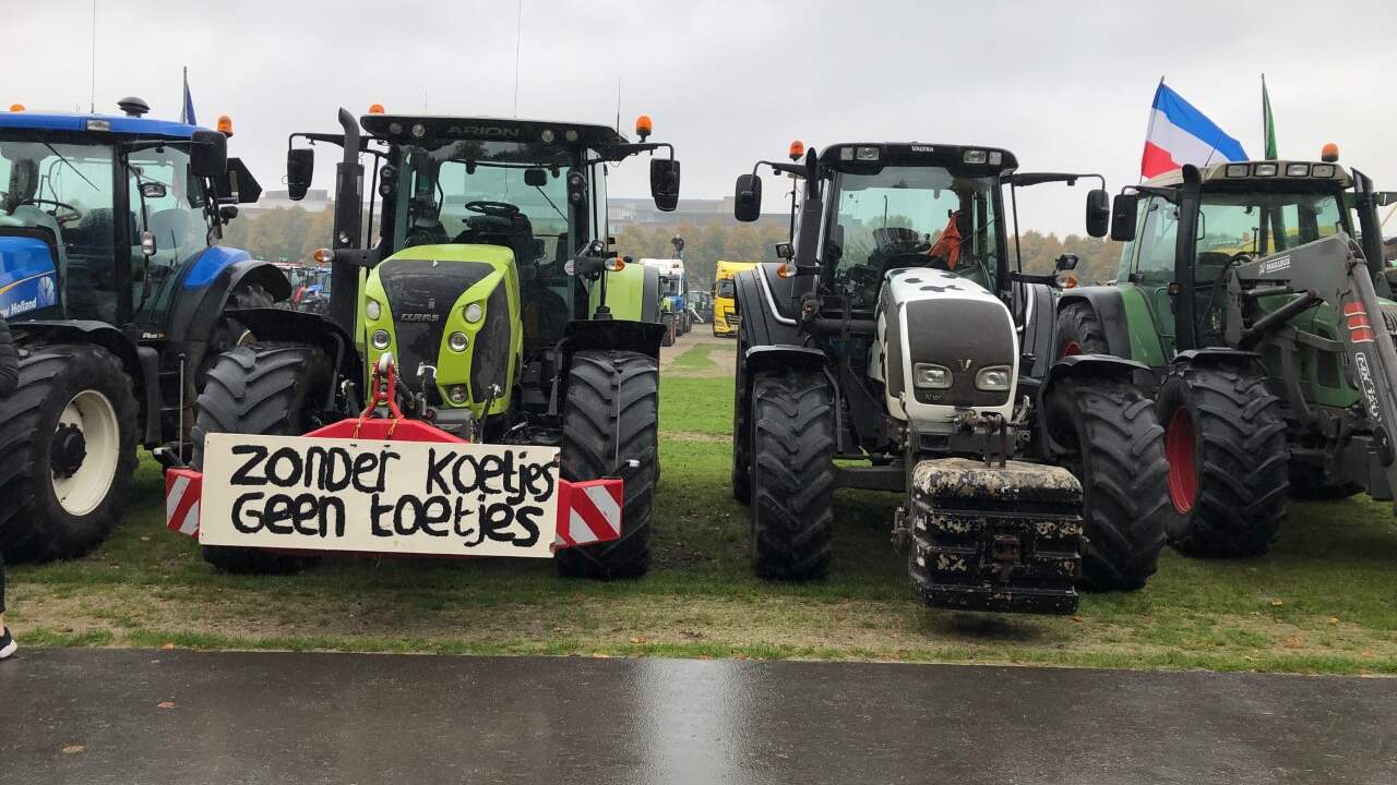 Zo verliep de boerenstaking: 'Minder, minder stikstofregels!'