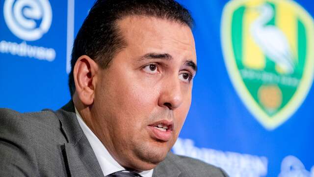 Mohammed Hamdi is algemeen directeur van ADO Den Haag.