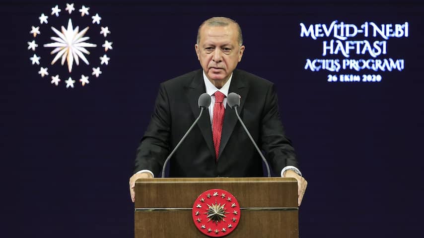 'Erdogan gebruikt ruzie met Macron en Wilders voor politiek gewin'
