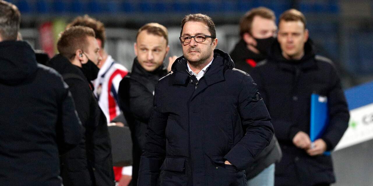 Petrovic schrikt van weerloos Willem II: 'Zo blijven we niet in de Eredivisie'