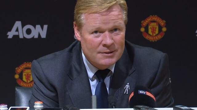 Koeman niet onder de indruk van United ondanks ruime nederlaag