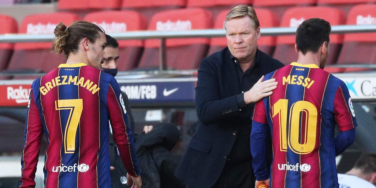 Koeman genoot van eerbetoon Messi aan Maradona: 'Mooi gebaar'
