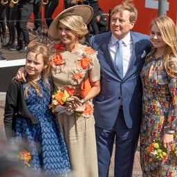 Koninklijke familie viert Koningsdag 2020 in Maastricht