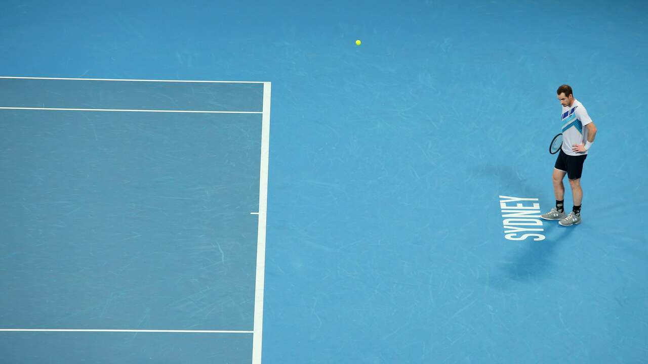 Andy Murray slaagde er niet in om voor het eerst sinds 2019 een ATP-toernooi te winnen.