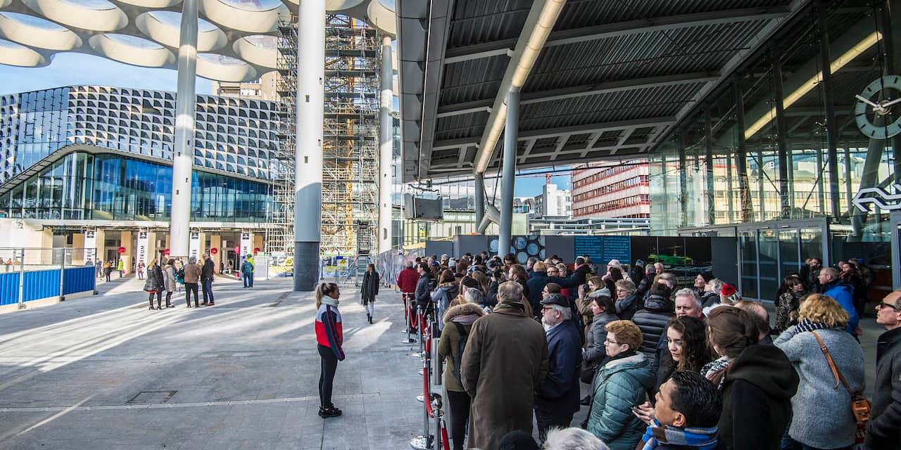 Nieuw deel van Stationsplein vanaf mei geopend