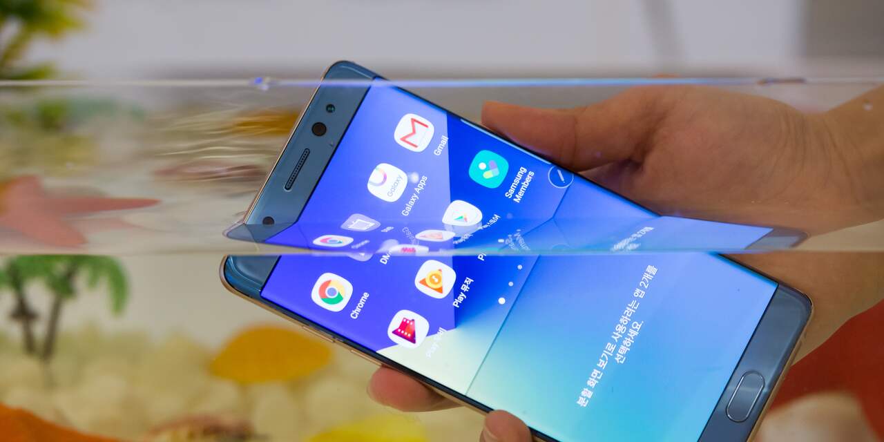 Samsung beperkt maximale acculading in gevaarlijke Note 7