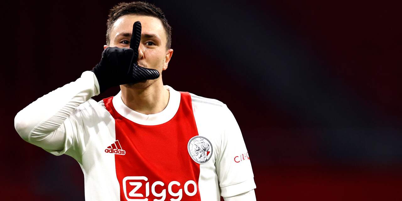 Berghuis denkt dat genieten van 'prachtige cijfers' Ajax pas later zal komen