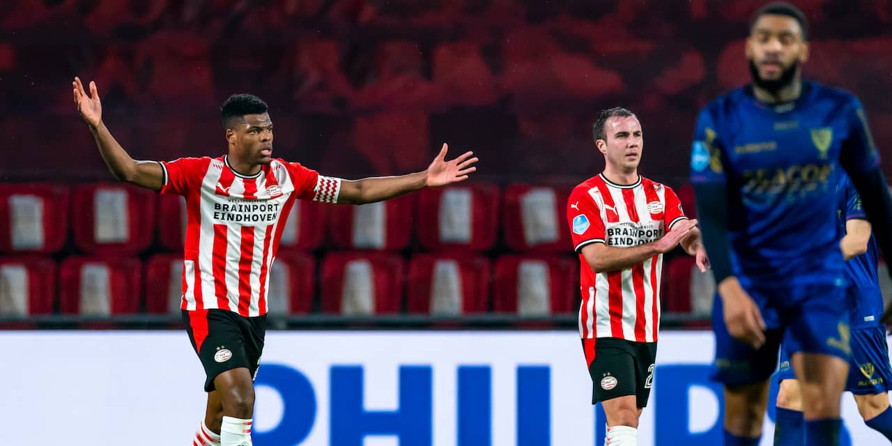 Dumfries: 'Schandalig wat PSV voor rust op de mat legde tegen VVV'