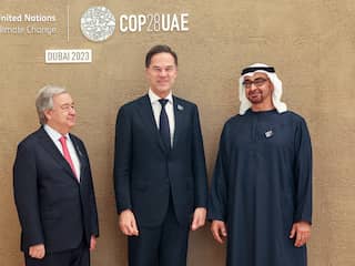 Mark Rutte op klimaattop Dubai